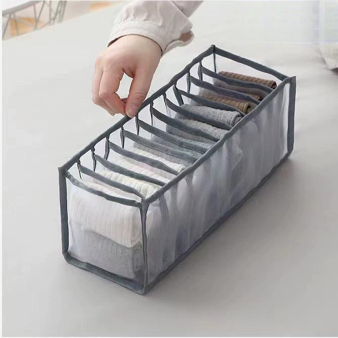 Underwear Storage BoxBraPantsSocksStorageDrawersDividersMesh Fabric