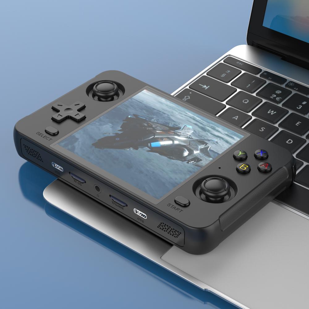 R40S Retro Pocket 720*720 4" IPS Screen Built-in WIFI Bluetooth 64-Bit RK3566 Open-Source Handheld Game Console Adult Kids Gifts