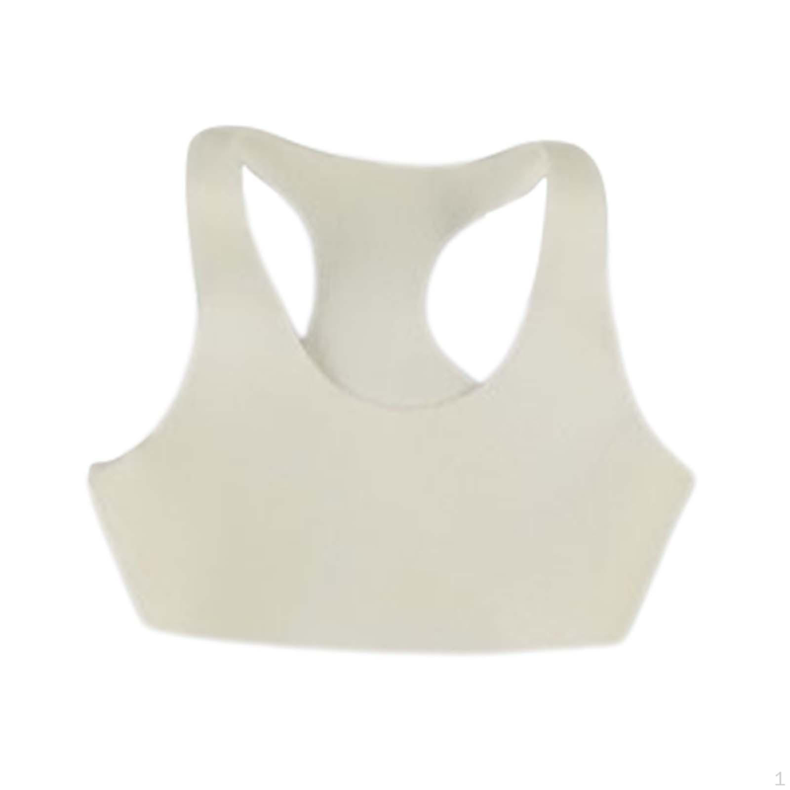 

1/6 Женская кукольная спортивная майка Мягкая одежда DIY Аксессуары Мода для 12-дюймовых кукол белый