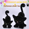 Ghost Cat Halloween Crow Owl Pumpkin Plush Toy Stuffed Doll Decoration Gift