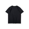 Li Ning Wade Series Training Round Neck Straight T-Shirt Men Tops Standard-Black ATSQ285-3