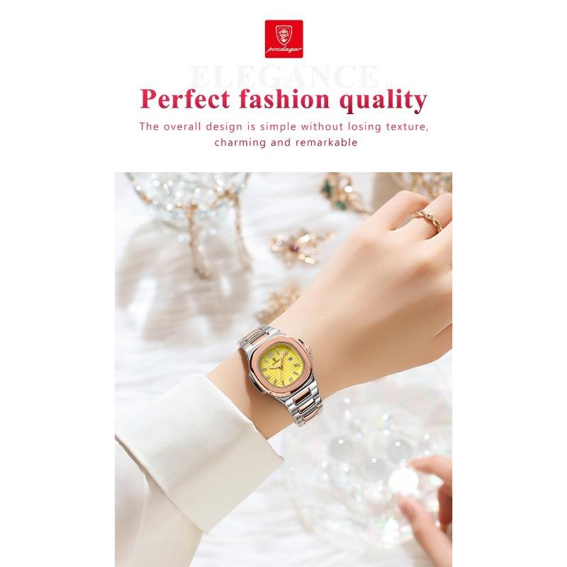 POEDAGAR Luxury Woman Watch Sports Quartz Ladies Watch for Women Waterproof Luminous Date Female Clock Dress Watches+box