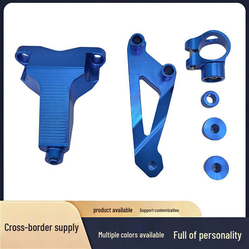 Steering Damper Bracket for Duke 125/200/390 (2013-2016) - Anti-Shake Balance Bar. Black