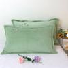 Pillowcase Milk Fiber Embroidery 48x74cm Winter Warm Soft Comfortable Fluffy Plain Home Household Textile Pillow Cover Couples
