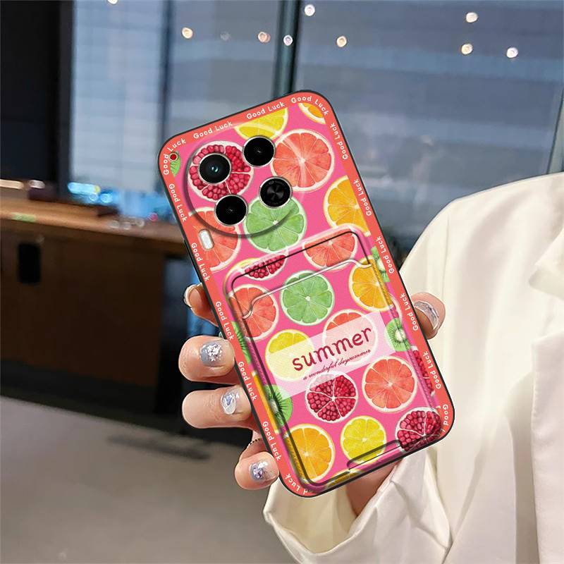 Miękkie etui przeciwpyłowe Etui na telefon Dla Tecno Camon30/4G/5G/CL6/CL7 Odporne na wstrząsy Śliczne Wodoodporne Tylne etui Kieszeń na karty Graffiti