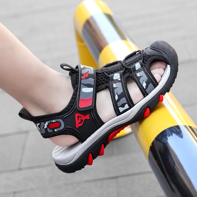 Summer Children Beach Sandals Fashion Sneakers For Girls Size 28-39 Boys Footwear Kids Non-slip Sandalias Baby Shoes