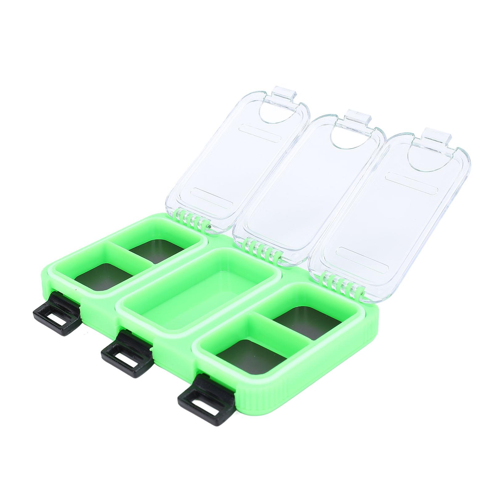 

Маленький ящик для рыболовных снастей Многофункциональный водонепроницаемый ящик-контейнер для хранения приманок Рыболовная приманка