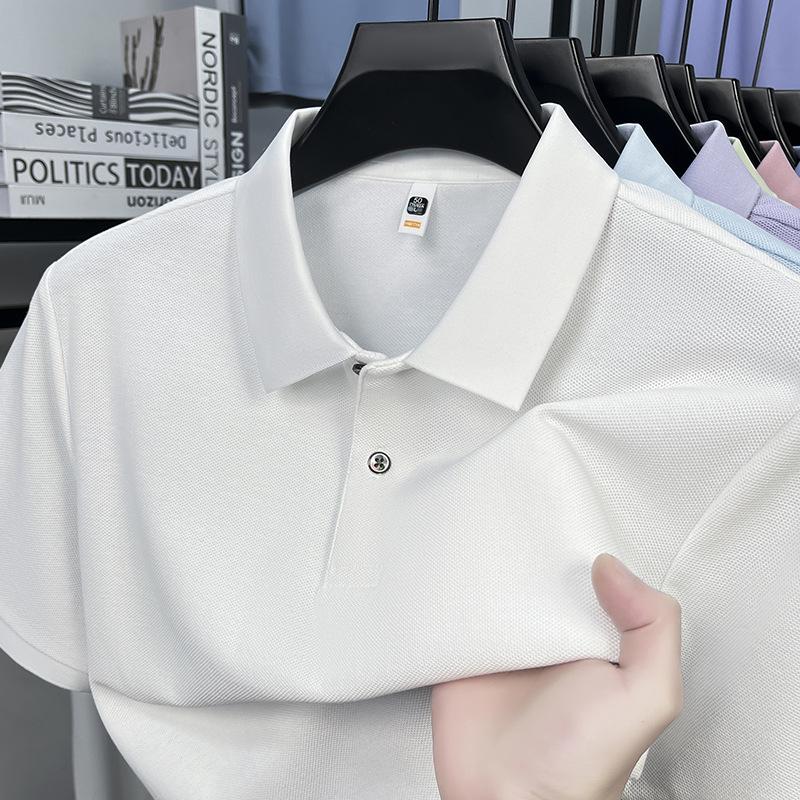 Short Sleeve T-Shirtpolo Men s Summer Lapel Collar Casual Top M