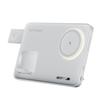 HT-543 3 in 1 Foldable Magnetic Wireless Charging Stand for Phone/Earbuds/Watch 15W Fast Charge Phone Holder