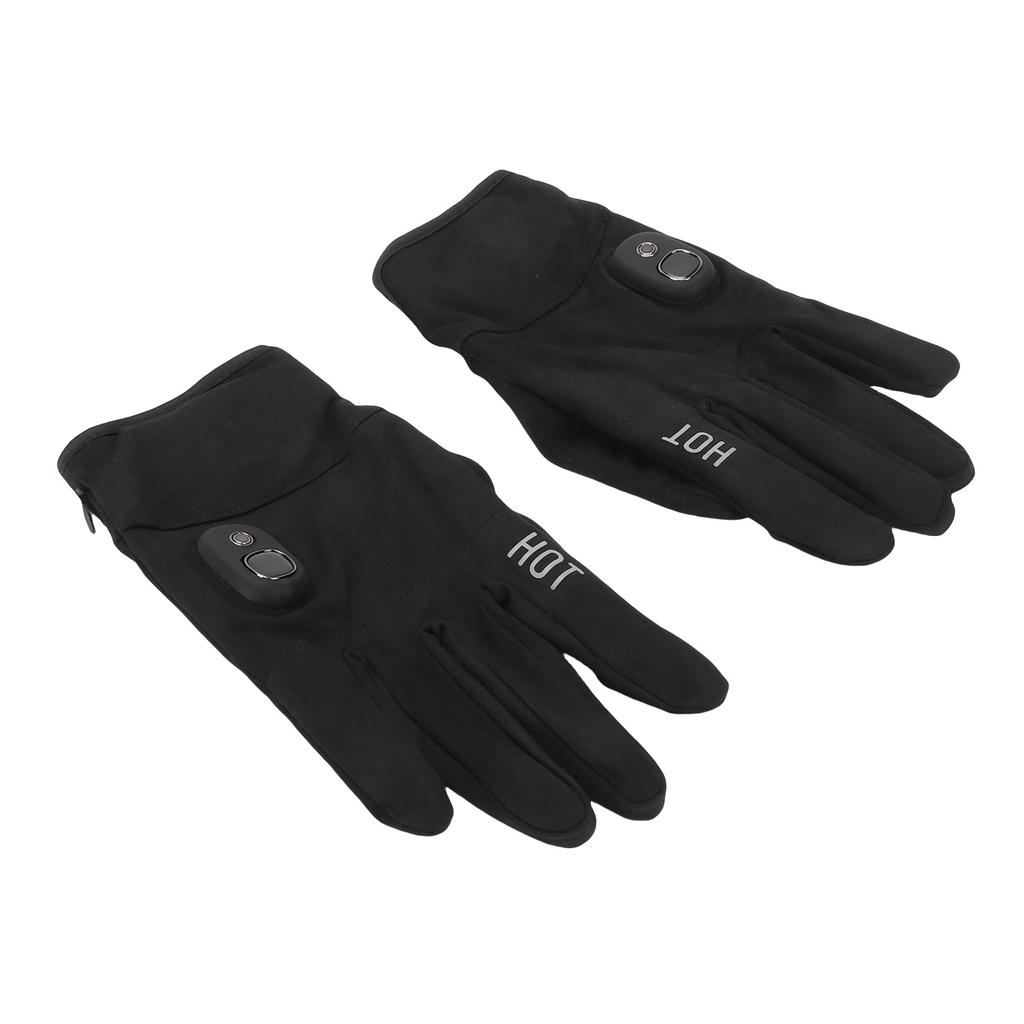 Electric Heated Winter Gloves USB Charging Heated Riding Motorcycle Gloves for Outdoors Cycling