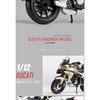 1/12 Ducati MTS Enduro Motorcycle Model Diecast Toy Vehicles Collection Autobike Shork-Absorber Off Road Autocycle Toys Car Gift
