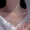Xiaomi S925 Sterling Silver Necklaces For Women Simple Chain Fashion Minimalist Pendant Necklaces Rainbow Shape Birthday Gift