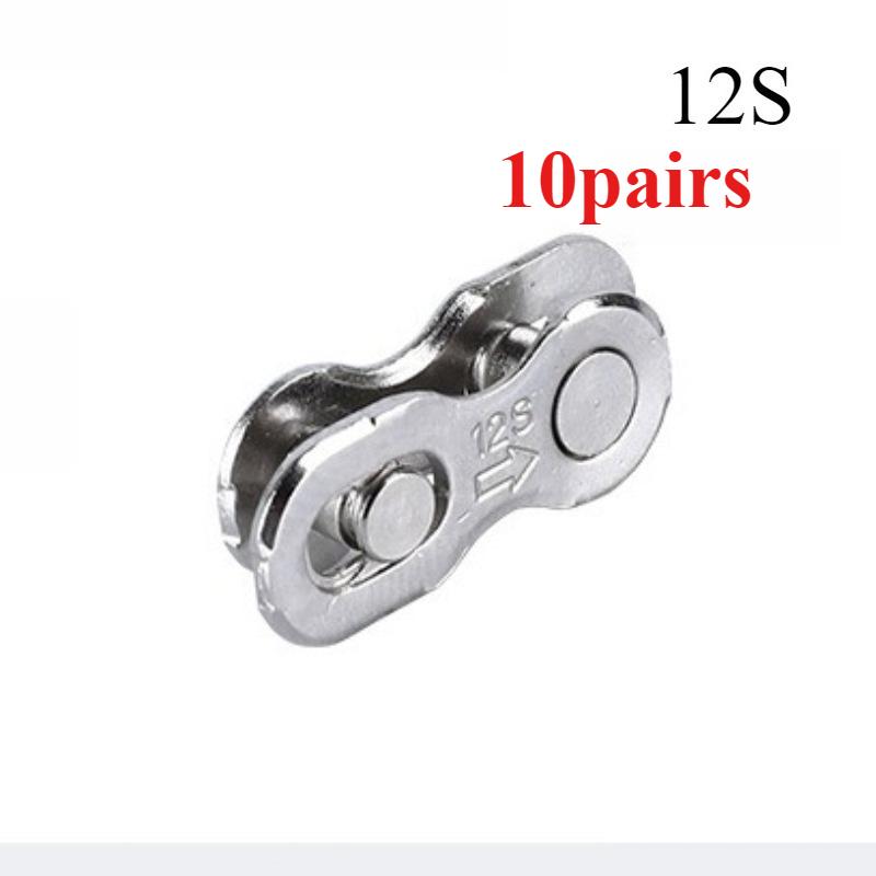 Bicycle Chain Missing Link Bicycle Parts Mountain Bike Chain Magic Buckle Single Speed Chain Quick Release 8S/9/10/11/12 Speed
