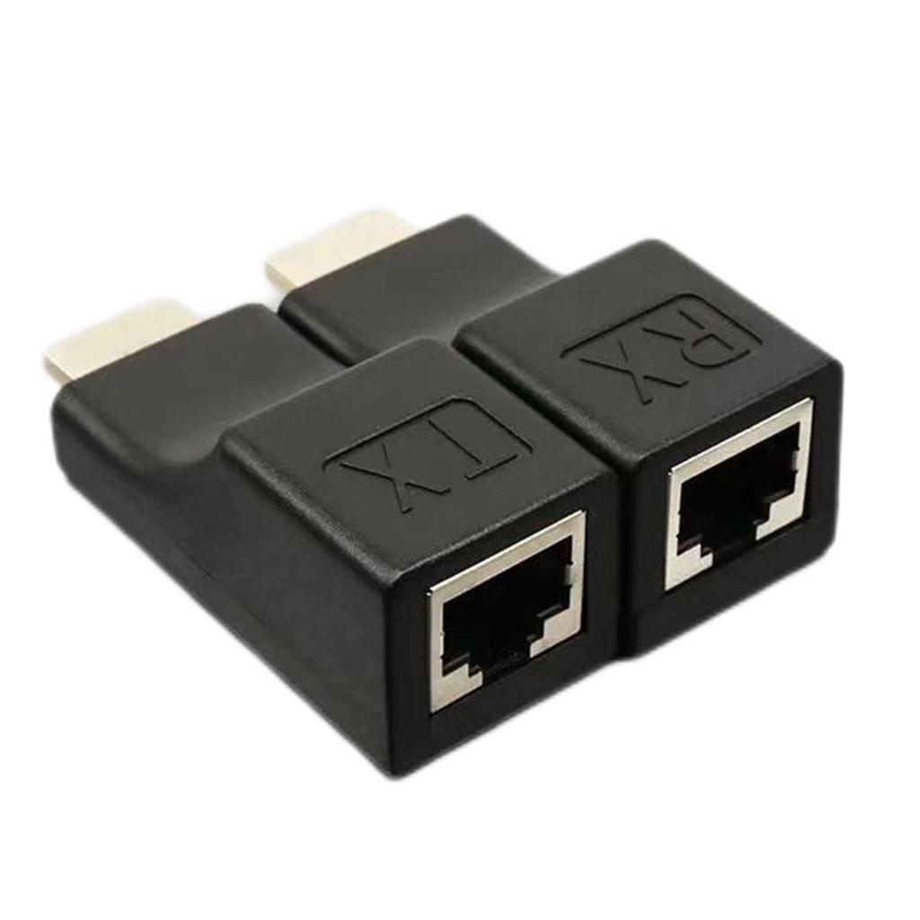 HD-Multimedia-Schnittstelle zu RJ45-Extender 98,4 Fuß Reichweite HD 1080P Netzwerkkabel-Konverter für HDTV Set-Top-Box