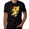 Yellow Griffin Tshirt Plus Size Simple Casual Top