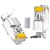 Conectores de Rede RJ45 e Ferramentas de Crimping AMPCOM