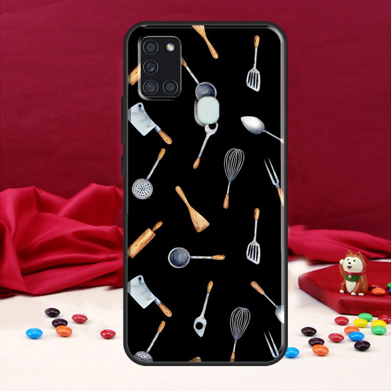 Baking Cook Chef For Samsung Galaxy A34 A54 A14 A71 A51 A31 A11 A12 A22 A32 A52 A72 A50 A13 A53 Case