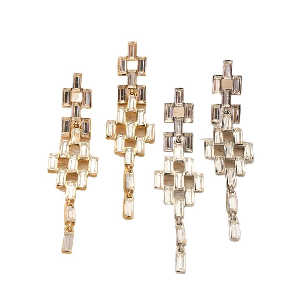 New Trendy Earrings With Style Exaggerated Instagram Fashion Internet Celebrity Versatile Same Accessory