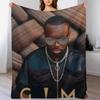 GIMS LE FLEAU Poster Throw Blanket Soft Plush Plaid Loose Sofa Retros Blankets