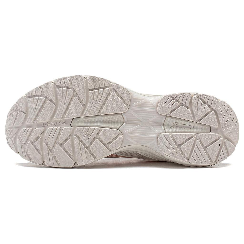 New LiNing Shock Absorbers With Slip Resistant And Abrasion Resistant Properties Low Top Running Shoes Women's White Blue ARXT022-5