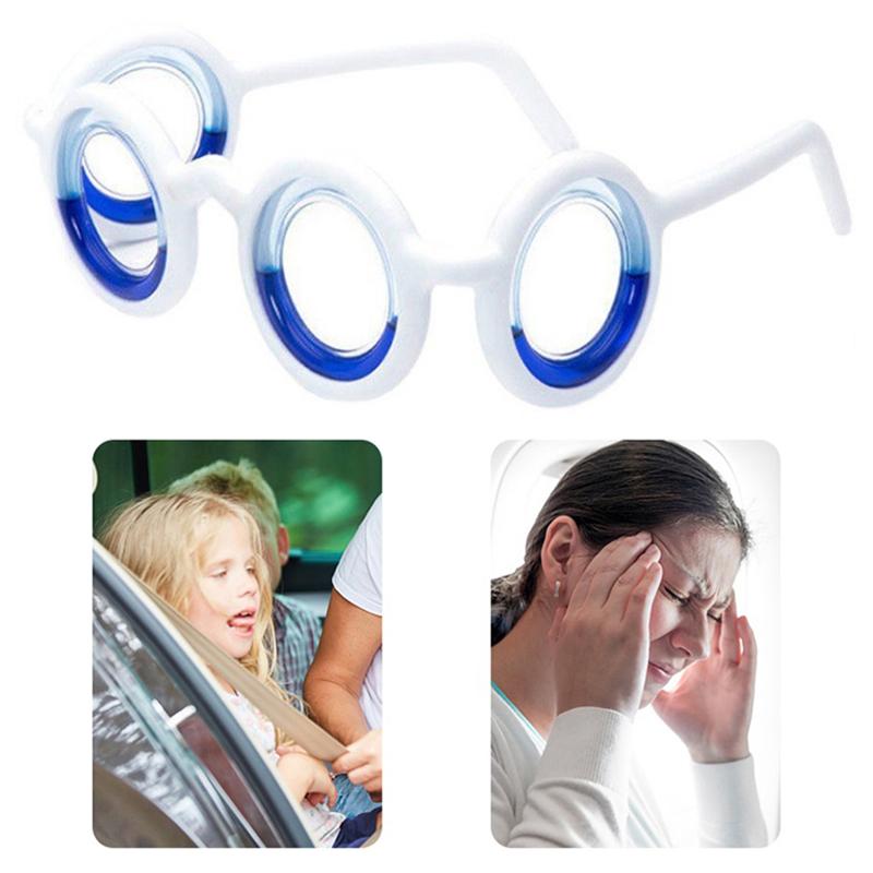 1ks Tekuté brýle proti pohybové nevolnosti Přenosné bezčočkové brýle proti nevolnosti při řízení Brýle proti nevolnosti pro děti pro dospělé