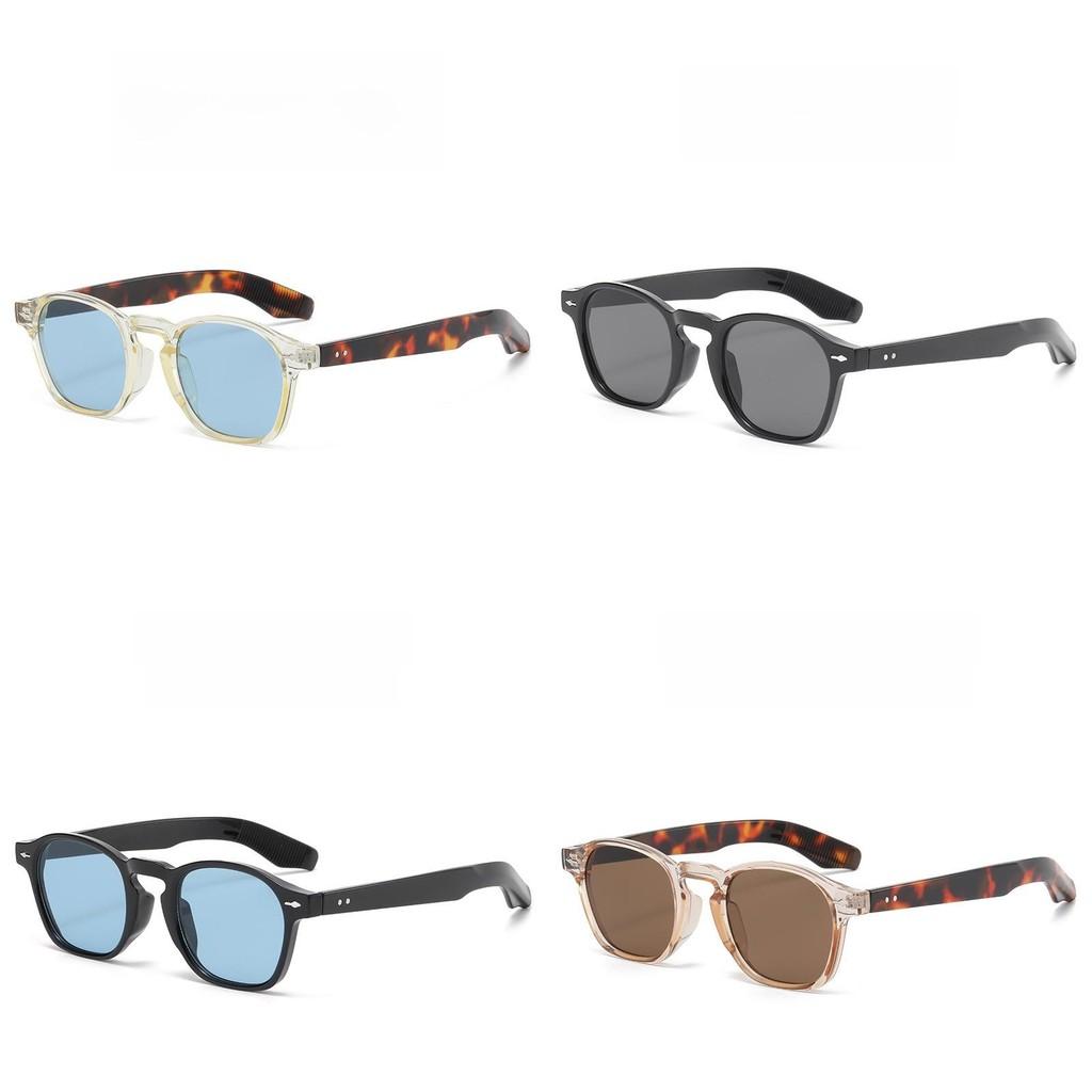 Vintage Round Sunglasses With Uv400 Protection For Outdoor Travel And Fashion Style