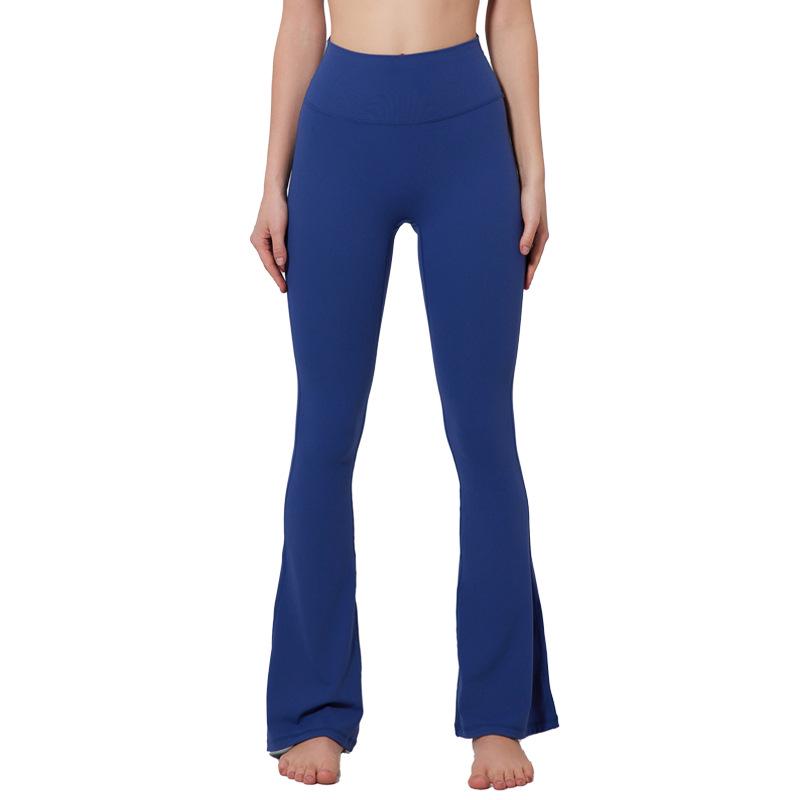 Nude Butt-Lifting High Waist Flare Yoga Pants