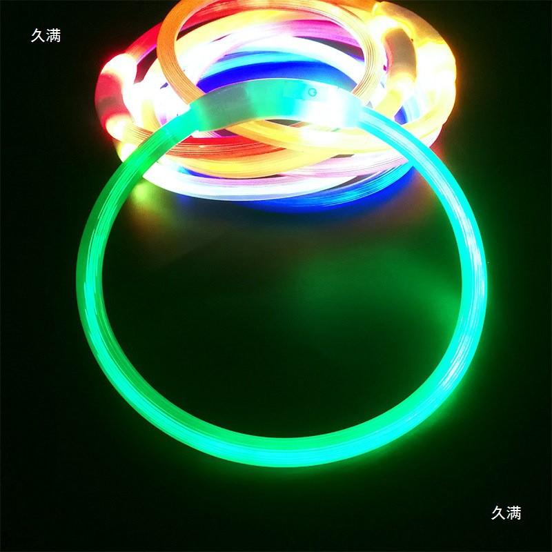 USB Rechargeable LED Dog Collar Glowing Pet Necklace Small Medium Large Dogs Anti-lost Night Safety