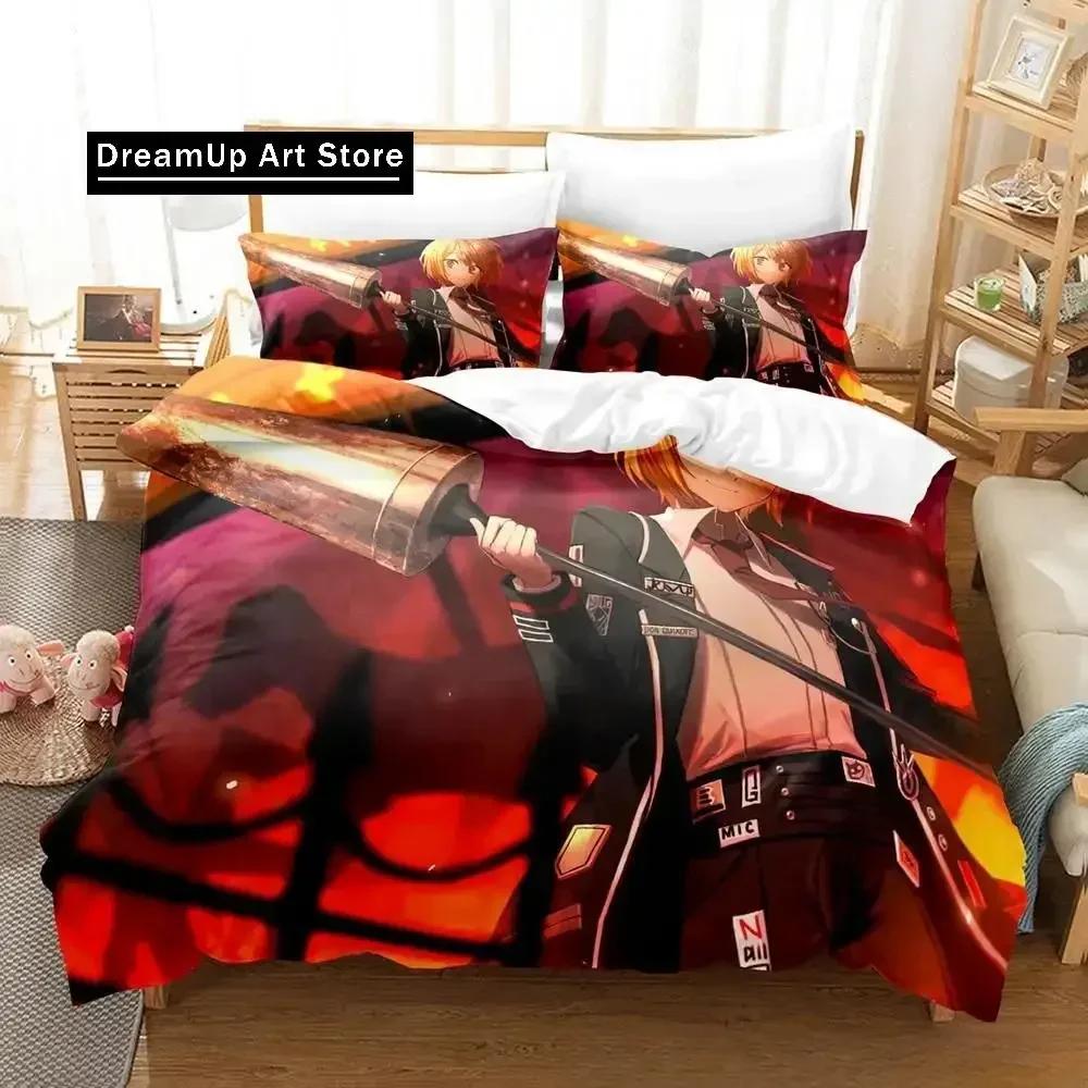 New Game Limbus Company Bedding Set Duvet Cover Comforter Bed Set Quilt Cover Pillowcase King Queen Twin Size Boys Girls Adult