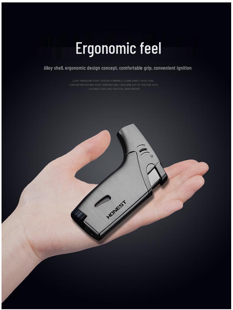 Flying Elephant Metal Jet Torch Lighter for Cigars, Mosquito Coils, and Incense.