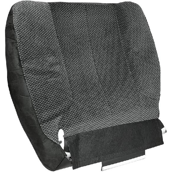 Driver Side Bottom Cloth Seat Cover, Dark Gray Front Left Cloth Seat Cover for 2003-2005 Dodge Ram 1500/2500/3500 SLT