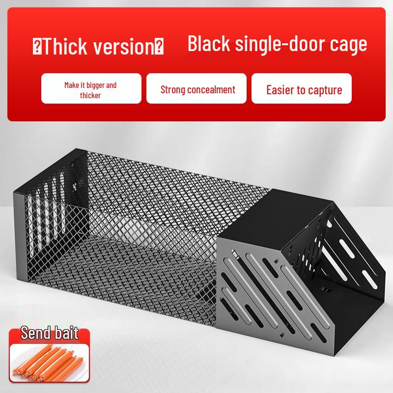 Automatic Mouse Trap Cage: Efficiently Capture and Repel Rodents