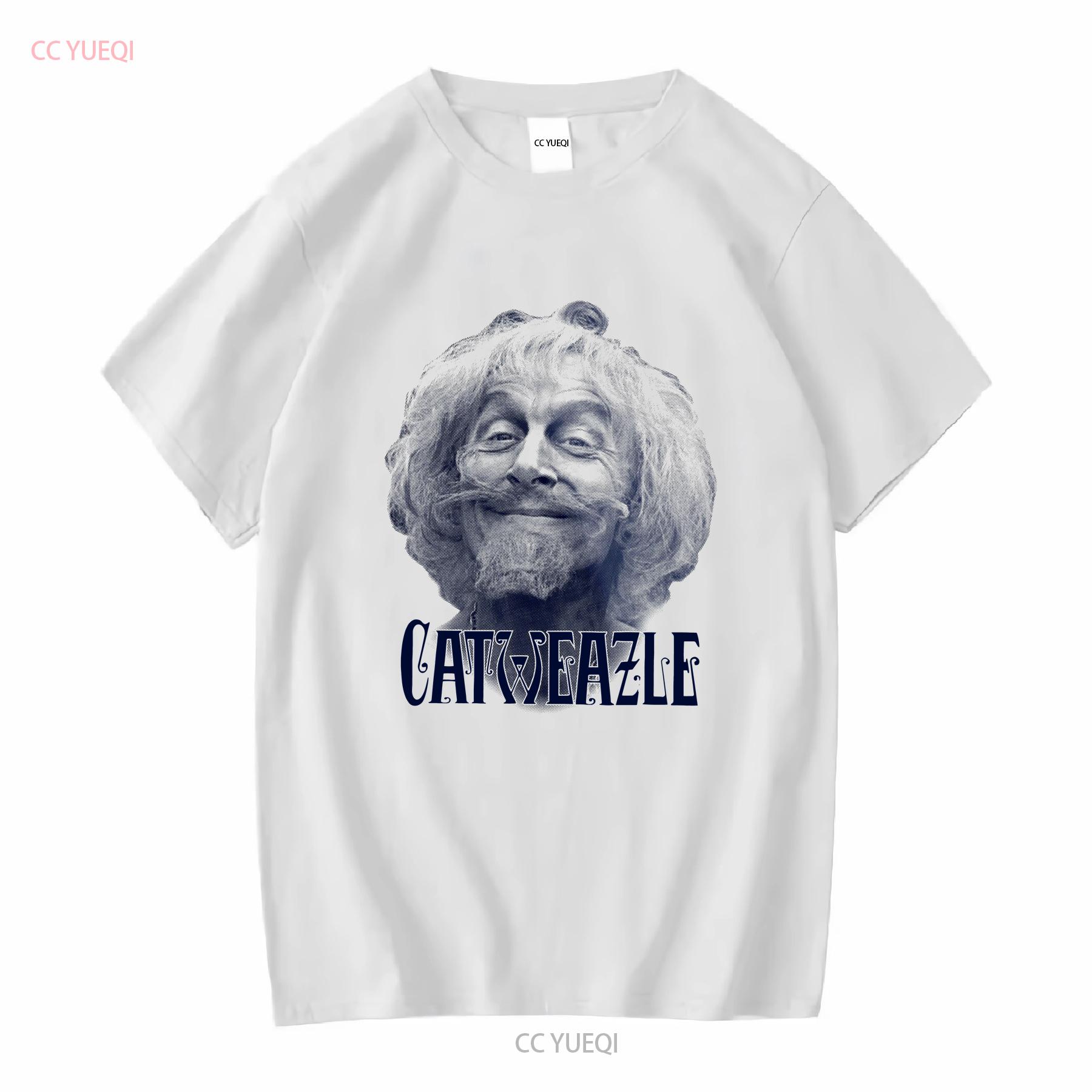 

Catweazle T Shirt Birthday vintage Washed Unisex homme Stretched fashion Breathable Comfortable designer clothes Versatile XL