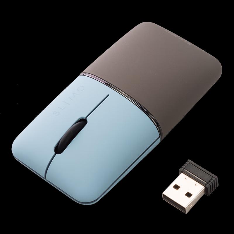

Sanwa Portable Dual-Mode Wireless Mouse with Integrated Charging Cable