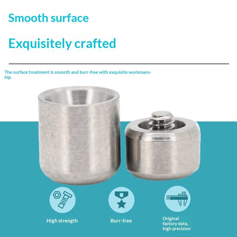 Dentium Implant Composite Protective Cap Smooth Surface Transfer Rod Closing Cap for Professional Dental Implant Procedures