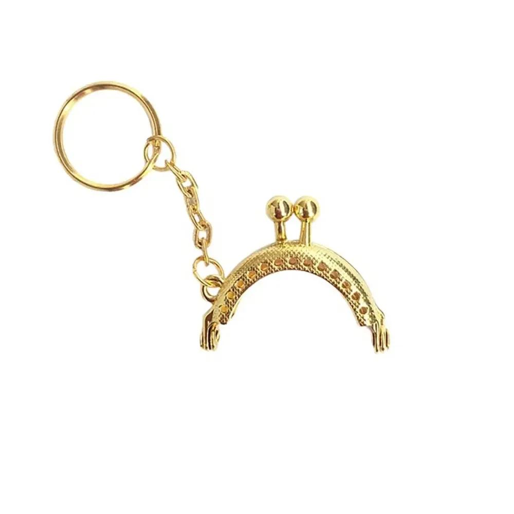 Mini-Taschenverschlüsse DIY Basteln Metall-Geldbörsenrahmen Kussverschluss Taschenbeschläge Vintage-Taschenverschlussrahmen Taschenrahmen-Schnalle Taschenherstellung Requisiten
