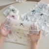 Ice Silk Lace Trim Panties: Summer Cotton, Antibacterial, Extended Crotch, Women's Triangle