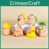 Model Capybara Pvc Ornament With Hat Wearing Appearance Design Gifts For