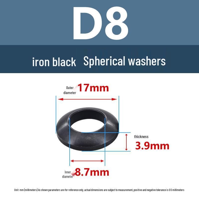 304 Stainless Steel Spherical Tapered Gasket - Concave-Convex Combination
