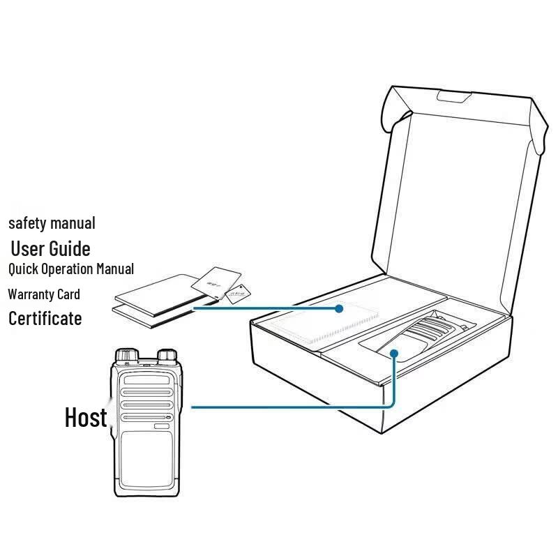 Hytera TD550 U(1) Digital Walkie-Talkie (CN Version)
