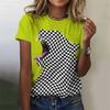 Casual Loose Animal Print T-shirt Women's Versatile Top Daily Short Sleeve Comfortable Breathable T-Shirts Women’s