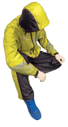 Koyanagi Rainstorm Active Yellow Rainwear, 5L [Parallel Import]