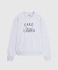 FAKE CAMPER Artwork Sweatshirt Melange [M/Grey]