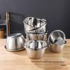 304 Stainless Steel Multi-Purpose Kitchen Basin for Soup, Dough, Vegetables, and Rice