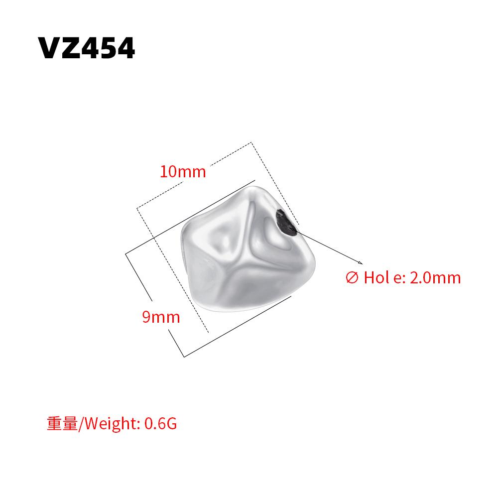 Unique Round and Heart-Shaped 3D Spacer Beads, Gold-Plated Brass Metal Beads DIY Crafting Supplies for Necklaces Bracelets:VZ446