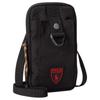 Polo Ralph Lauren Detachable Adjustable Shoulder Strap Top Zip Closure Iconic Pony Patch Fabric Phone Bag Men Bags Black MAPOBGS07120015