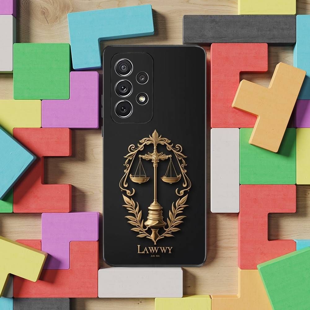 Law Lawyer Judge Justice For Samsung S9,S10,S20,S10,S21,S25,S24,S23,Ultra,FE,Plus,Lite,Soft Silicone Black Case
