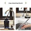 Multifunctional Silicone Cup Brush No Dead-end Silicone Milk Bottle Brush  Glass Cup
