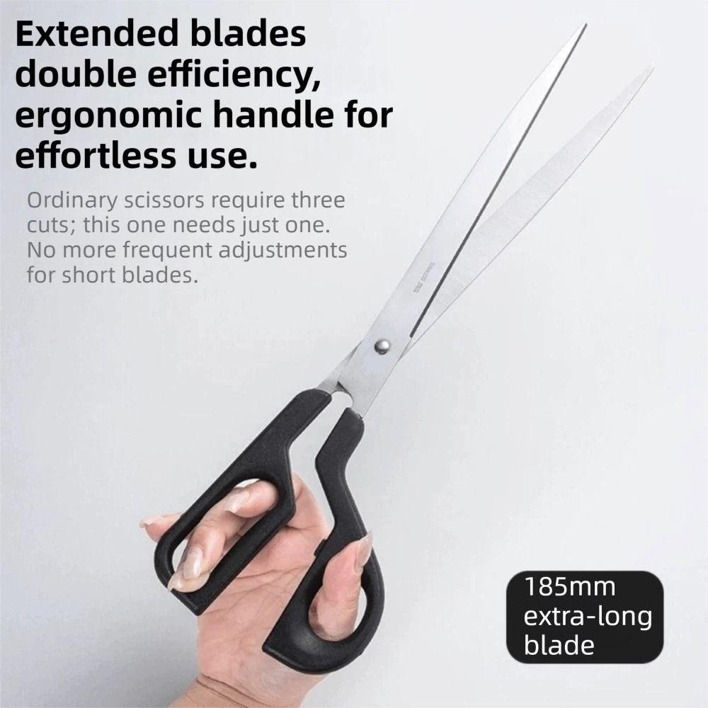 DIY Clothing Extended Shear Tailor Scissors 13.5 Inch Barbecue Scissors Fabric Scissors  Outdoor