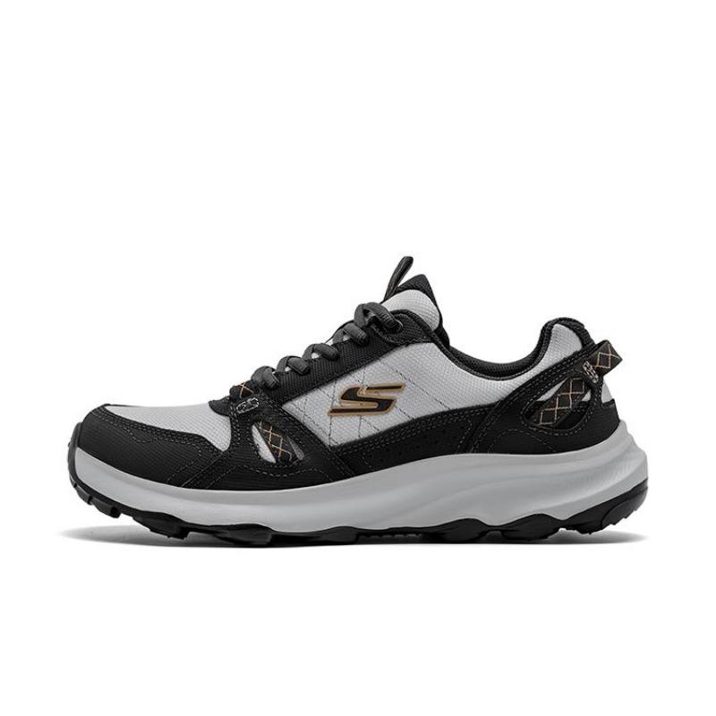 Skechers OUTDOOR MENS Men Sport Comfort Non-slip Wear-resistant Balanced Warm Low Hiking Shoes White Black 237787-WCC 39.5